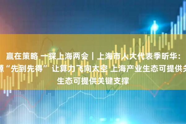 赢在策略 一探上海两会｜上海市人大代表季昕华：太空资源“先到先得” 让算力飞向太空 上海产业生态可提供关键支撑
